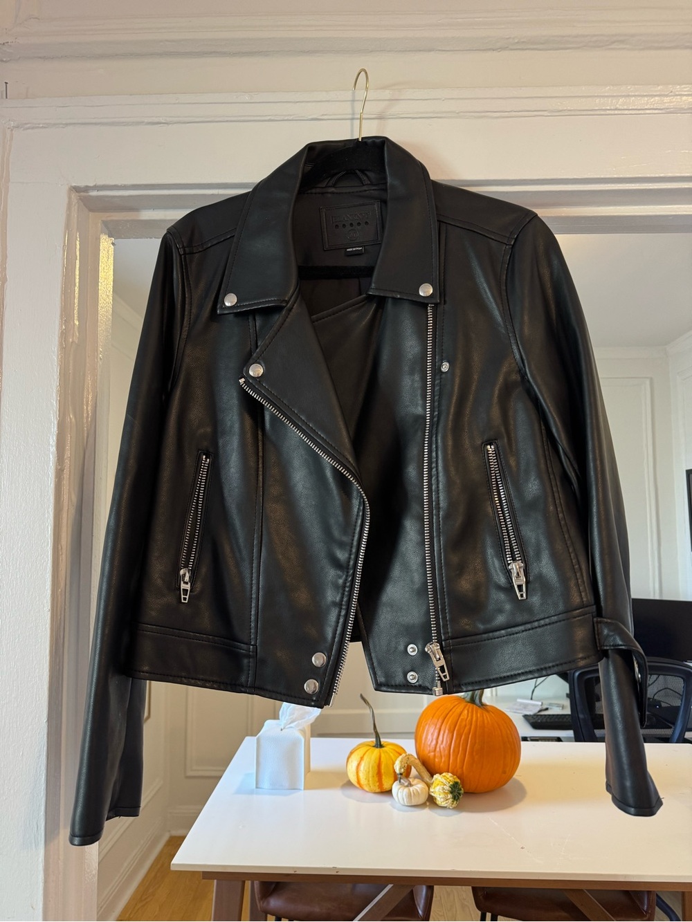 Barely worn !! BlankNYC Leather Moto Jacket